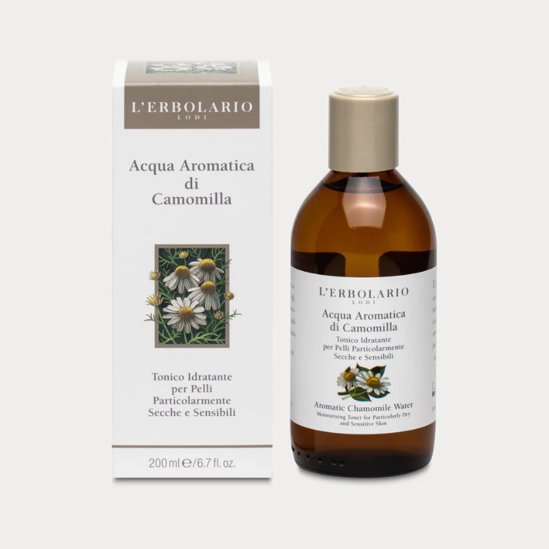 Acqua Aromatica di Camomilla per Pelli Secche e Sensibili