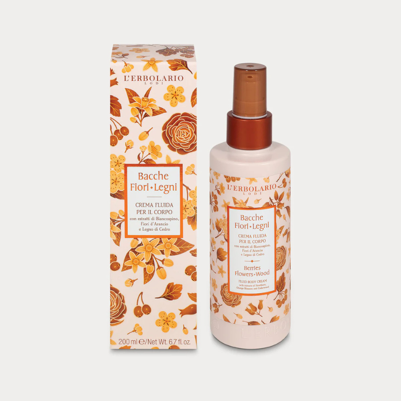 Bacche Fiori Legni - Crema Fluida per il Corpo