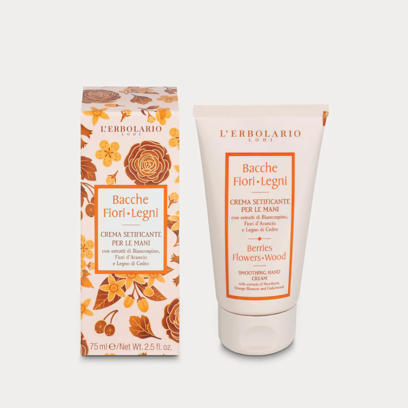 Bacche Fiori Legni - Crema Setificante per le Mani