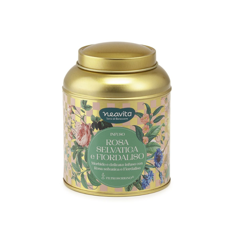 Infusi di Primavera - Caddy Rosa Selvatica e Fiordaliso