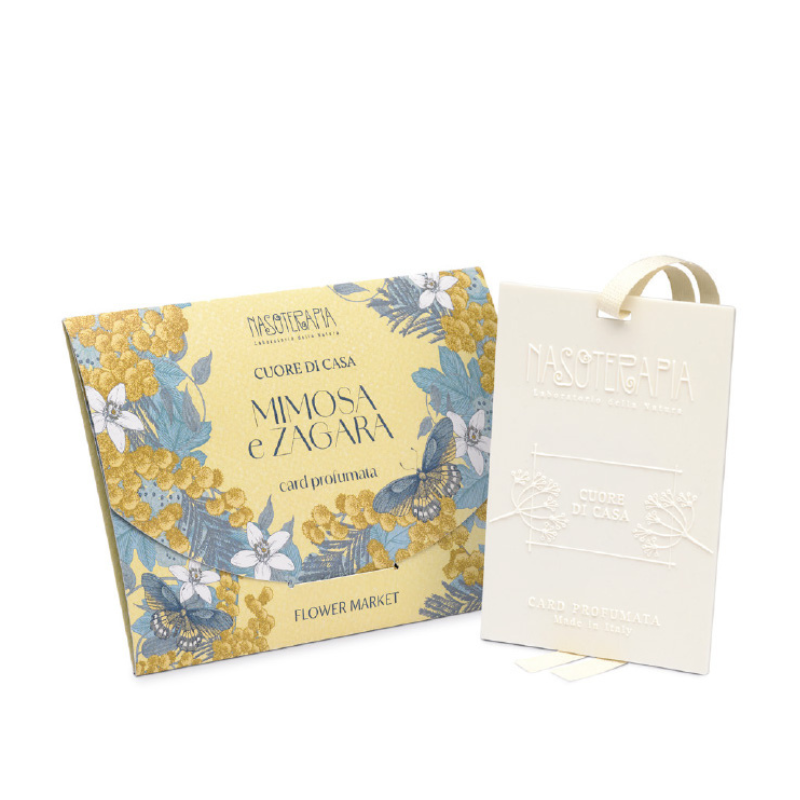 Card Profumata - Mimosa e Zagara