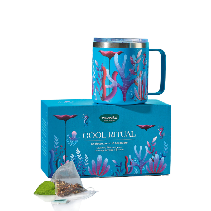 Neavita - Cool Ritual Cofanetto Tazza Thermos e 3 Filtri