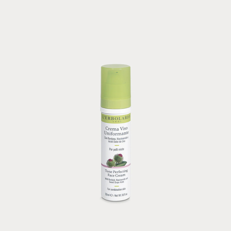 Crema Viso Uniformante con Bardana