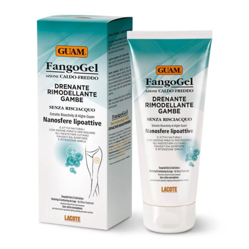 FangoGel Drenante Rimodellante Gambe Caldo/Freddo Guam 200ml