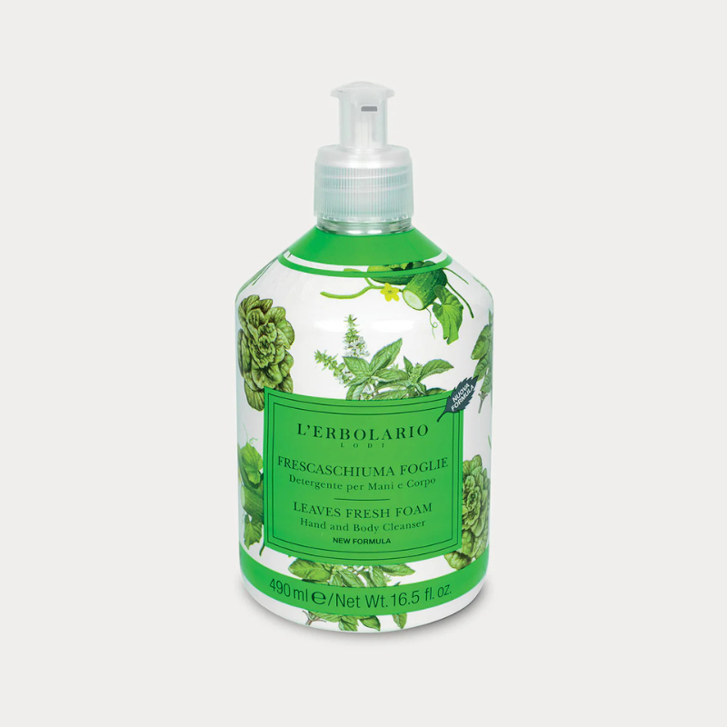 Frescaschiuma Foglie - Detergente Mani e Corpo