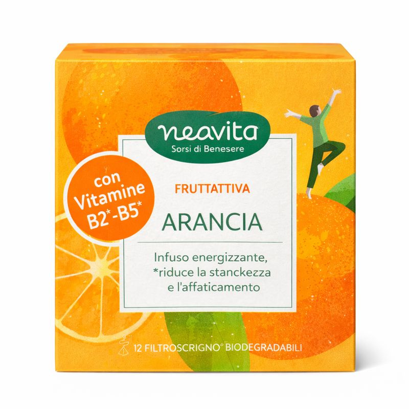 Neavita Fruttattiva Arancia con Vitamine B Filtroscrigno