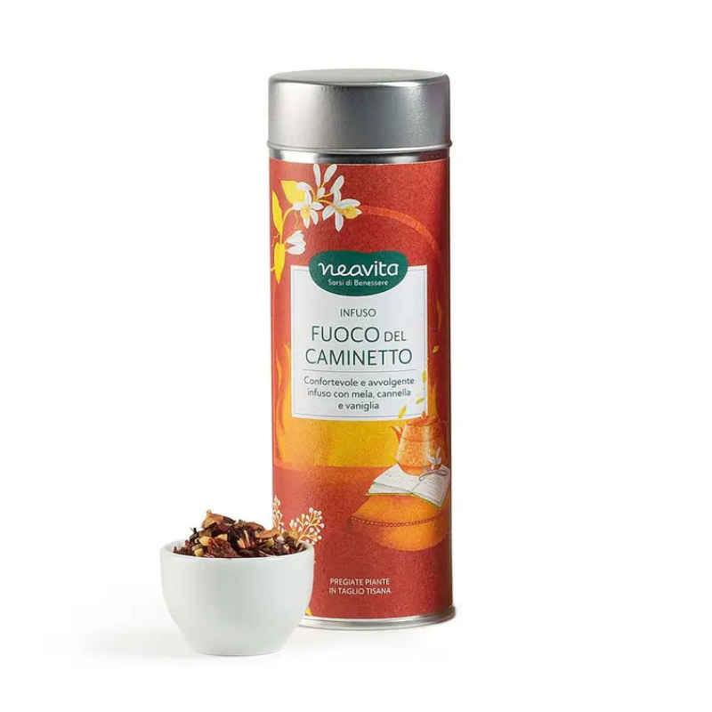 Fuoco del Caminetto Silver Tin