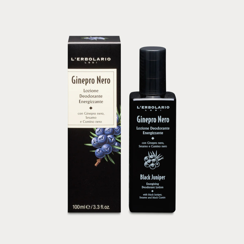 Ginepro Nero - Lozione Deodorante Energizzante