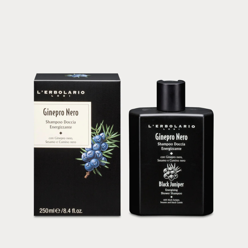 Ginepro Nero - Shampoo Doccia Energizzante