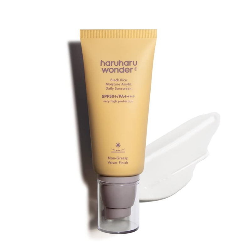 Haruharu Wonder - Black Rice Moisture Airyfit Daily Sunscreen SPF 50+/PA++++ 50ml