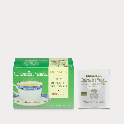 Camomilla e Vaniglia Infuso Biologico 20 Filtri