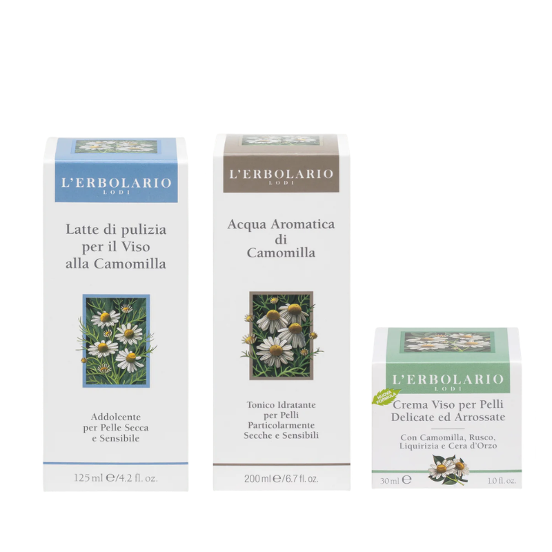 Camomilla - Kit per Pelli Delicate e Arrossate