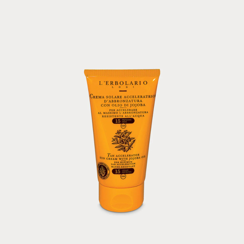 L'Erbolario - Crema Solare Corpo Acceleratrice d'Abbronzatura SPF 15 75ml