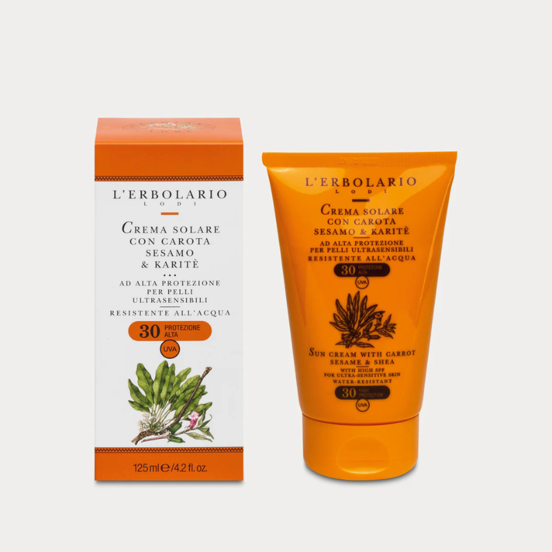 L'Erbolario - Crema Solare per Pelli Ultrasensibili SPF 30 125ml