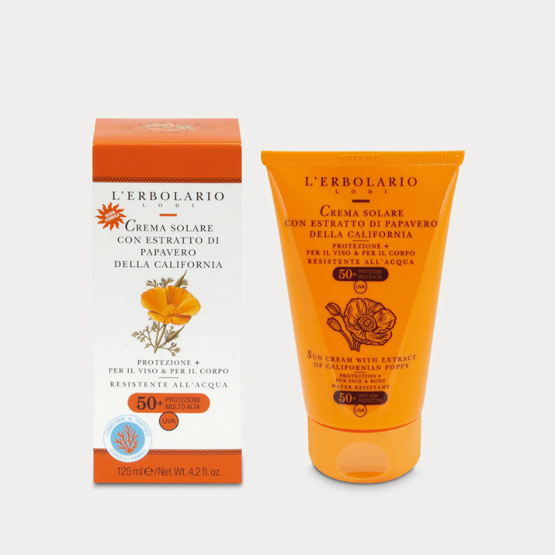L'Erbolario - Crema Solare Viso e Corpo SPF 50+ 125ml