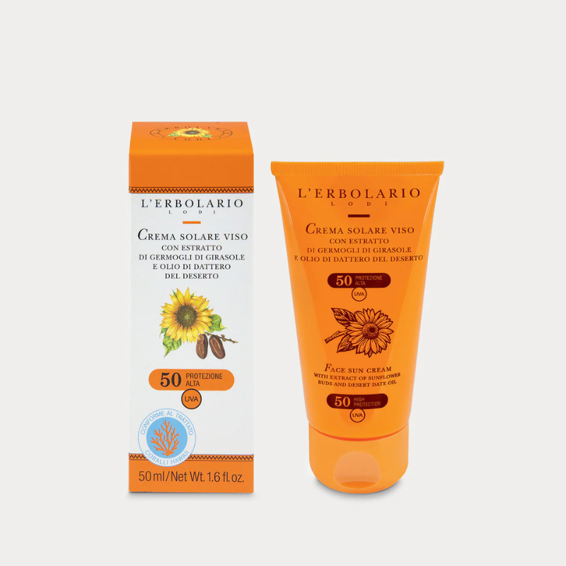 L'Erbolario - Crema Solare Viso SPF 50 50ml