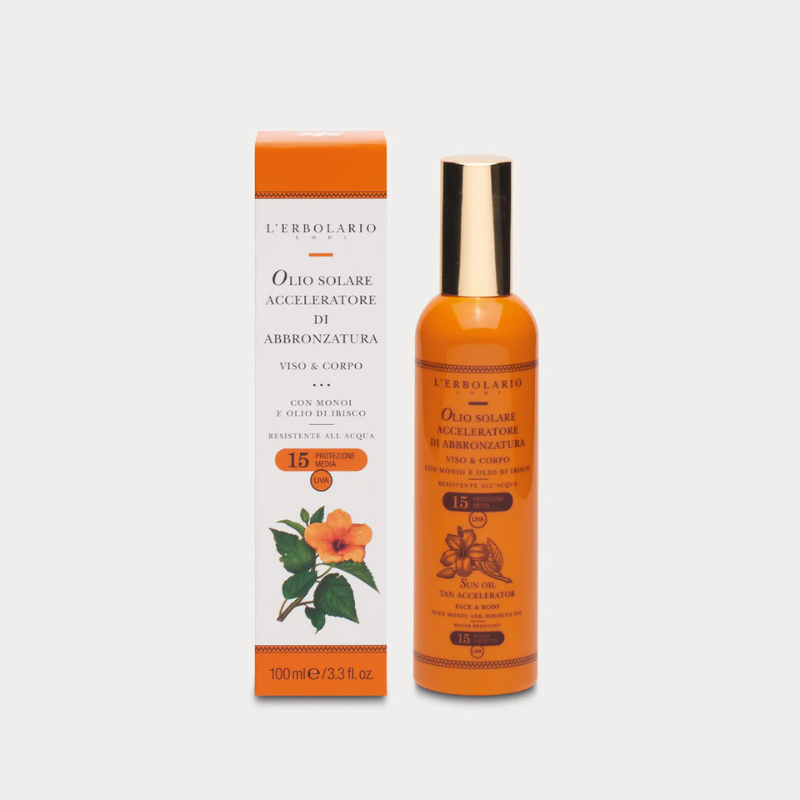 L'Erbolario - Olio Solare Acceleratore Abbronzatura SPF 15 100ml