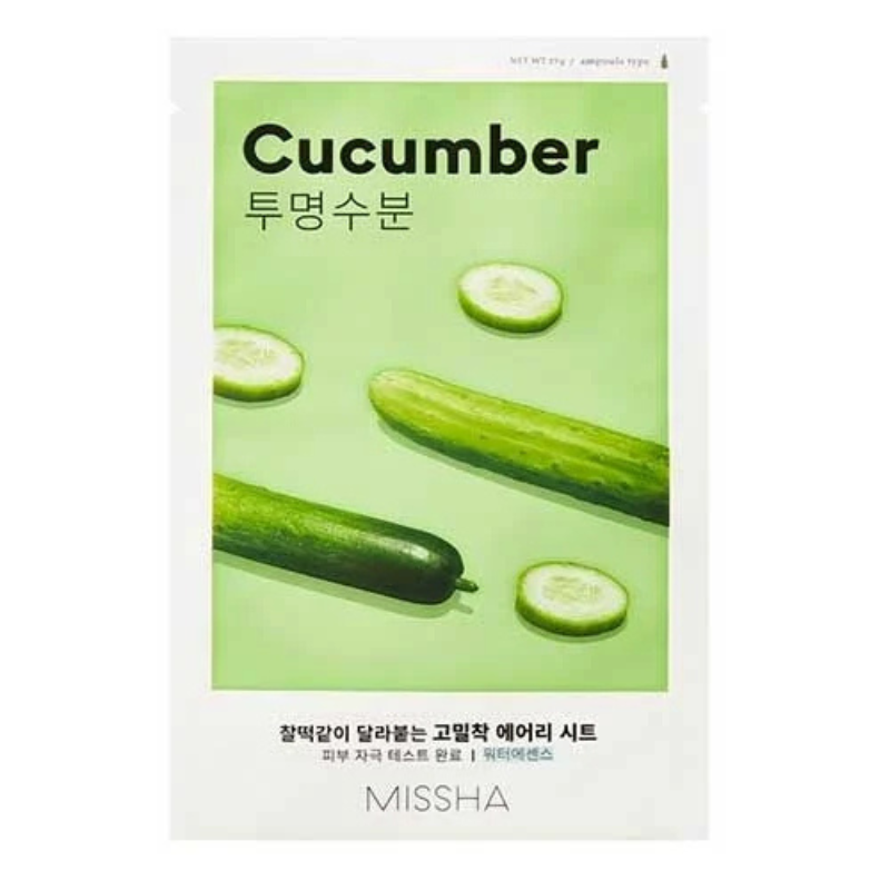 MISSHA - Airy Fit Sheet Mask Cucumber 19 g