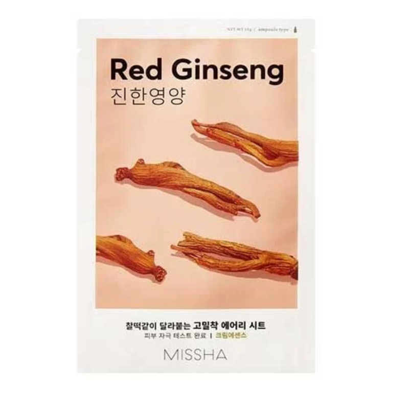 MISSHA - Airy Fit Sheet Mask Red Ginseng - 19g