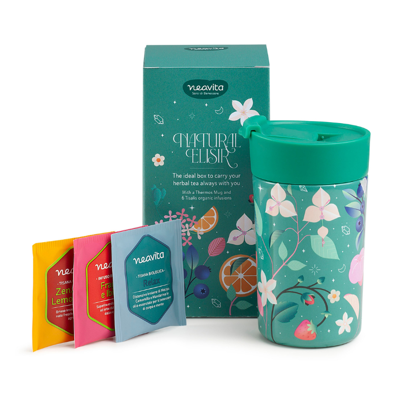 Natural Elisir - Mug Thermos e 6 Filtri