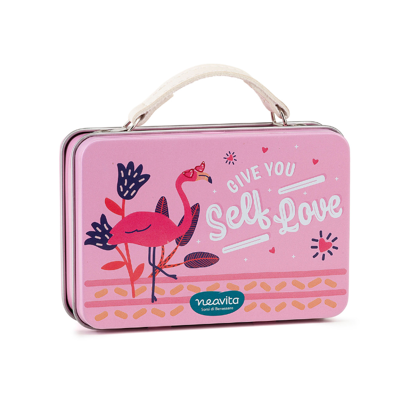 Pensieri Belli - Valigetta Rosa Fenicottero