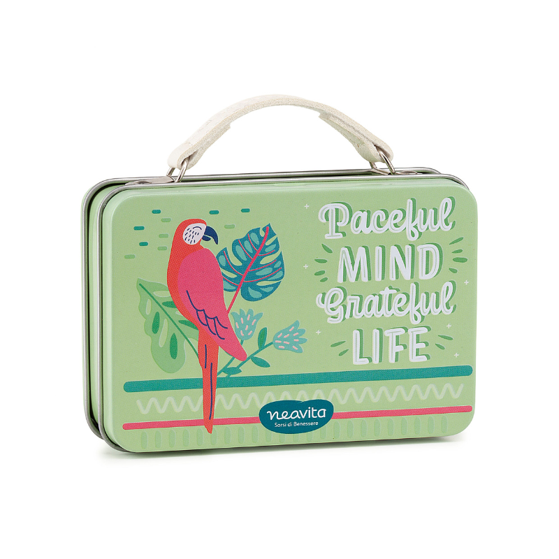 Pensieri Belli - Valigetta Verde Pappagallo
