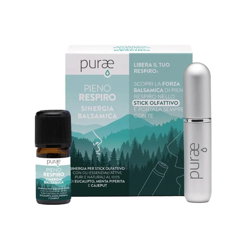 Pieno Respiro - Kit Sinergia Balsamica + Stick Olfattivo