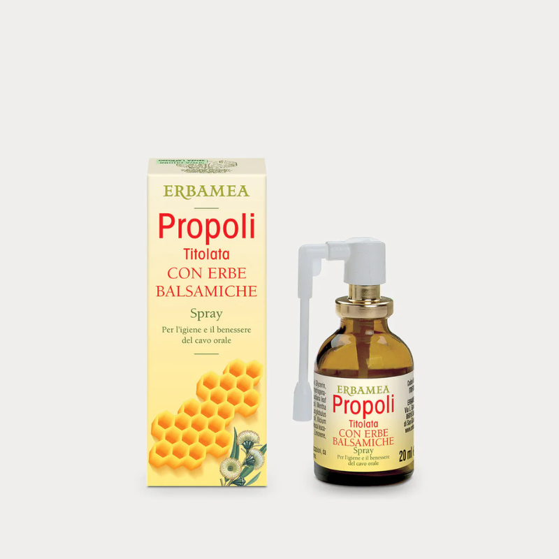 Propoli Titolata - Spray con Erbe Balsamiche