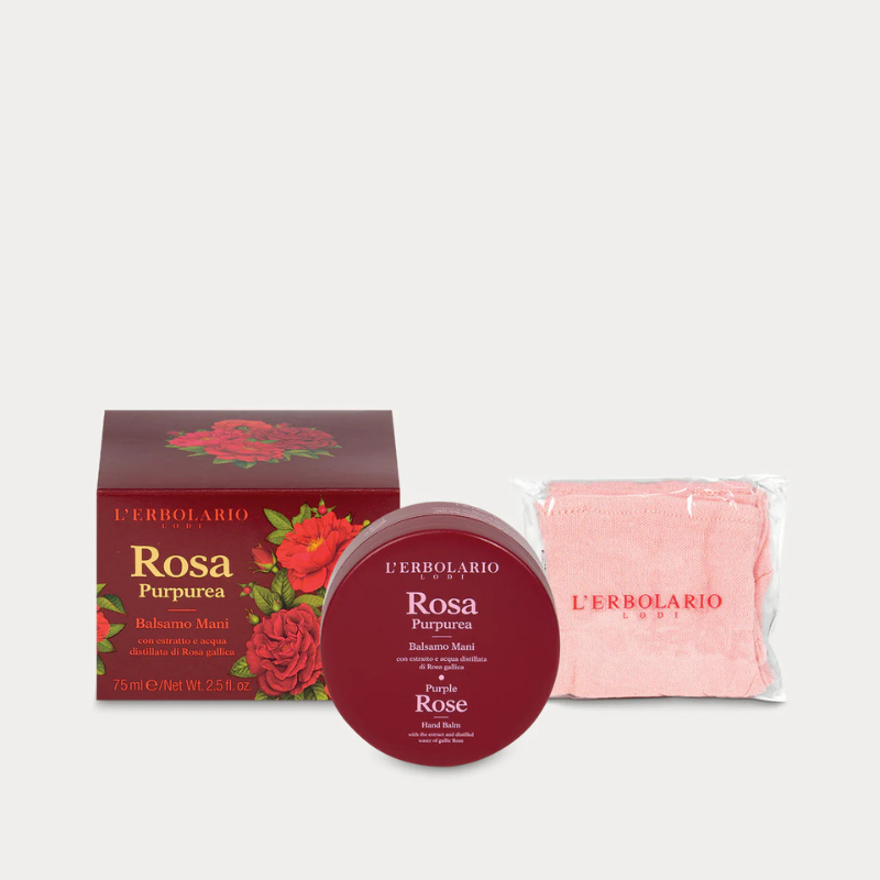 Rosa Purpurea - Balsamo Mani con Guanti