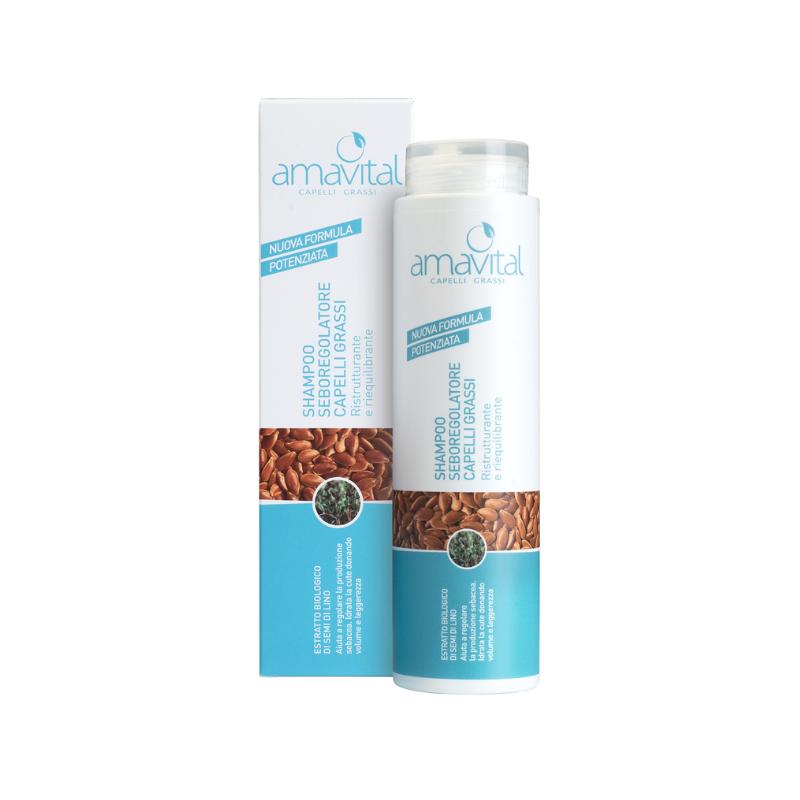 Amavital - Shampoo Seboregolatore Capelli Grassi