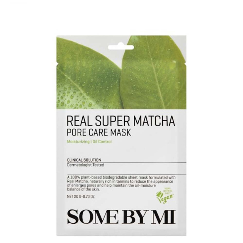SOME BY MI - Real Super Matcha Pore Care Mask 20g