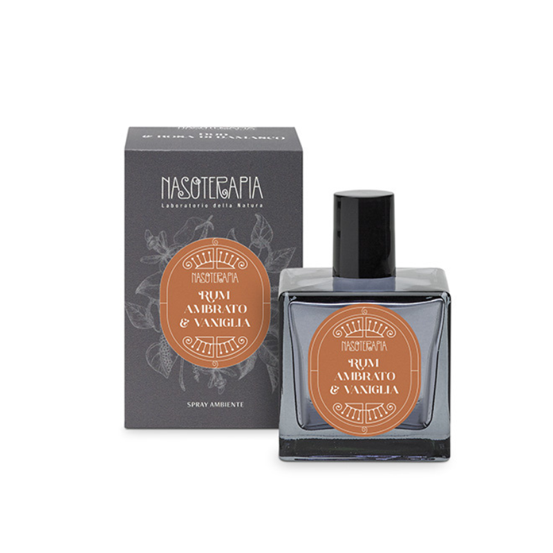 Rum Ambrato e Vaniglia Spray Ambiente