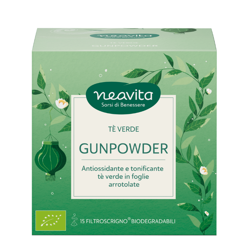 Tè Verde Gunpowder Filtroscrigno