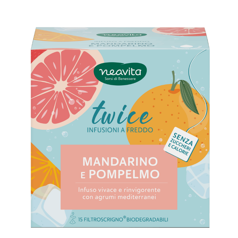 Twice - Infuso a Freddo Mandarino e Pompelmo