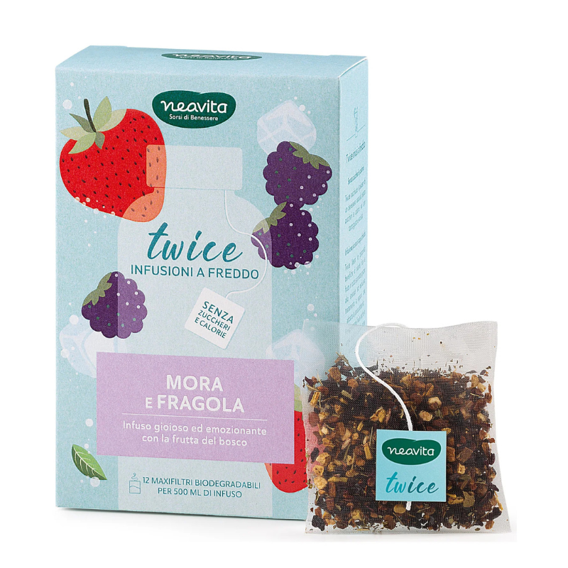 Twice - Infuso a Freddo Maxi Mora e Fragola
